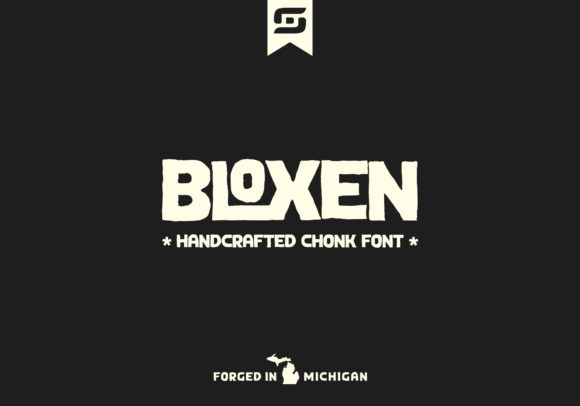 Bloxen Font for Web Design: A Stylish Display Typeface