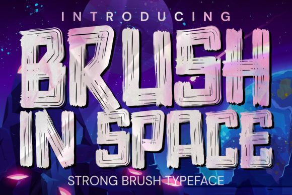 Brush in Space: A Font That Elevates Handmade Creations