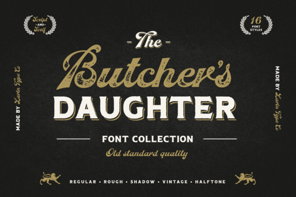 Butcher s Daughter Font in Real Campaign Design