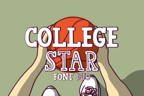 College Star Font for Eye-Catching Marketing Designs