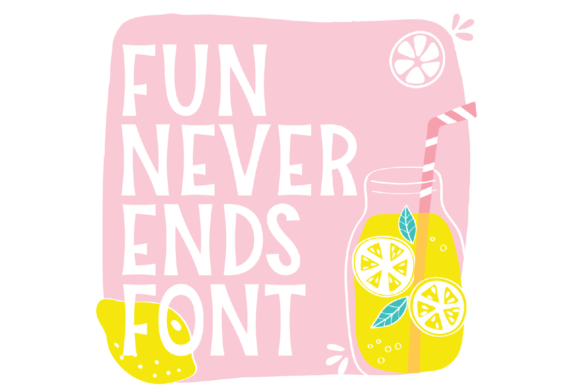 Fun Never Ends Display Font Review