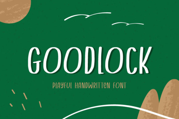 Goodlock: A Display Font for Bold Visual Statements