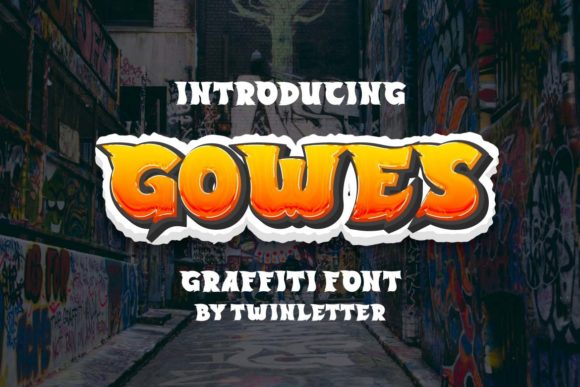 Gowes: A Bold Display Font for Editorial Design