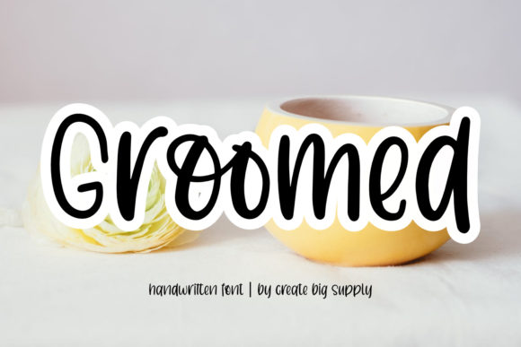 Groomed Font for Campaign Creatives