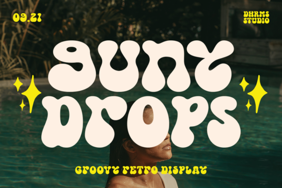 Gunydrops: A Playful Font for Professional Branding