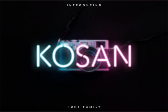 Kosan Font for Handmade Creations