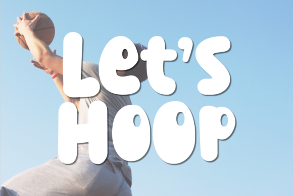 Let’s Hoop: A Playful Display Font for Creative Publishing