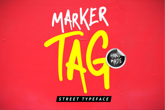 Marker Tag: A Street-Style Font for Bold Branding