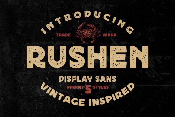 Rushen Display Font Review for Real Projects