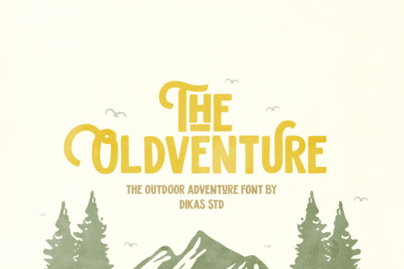 The Oldventure: A Vintage-Inspired Font for Modern Web Design