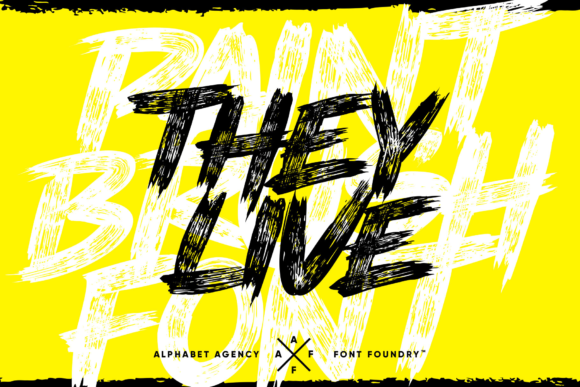 They Live Font for Web Design