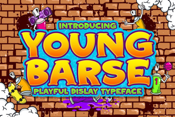 Young Barse Font for Bold Digital Campaigns